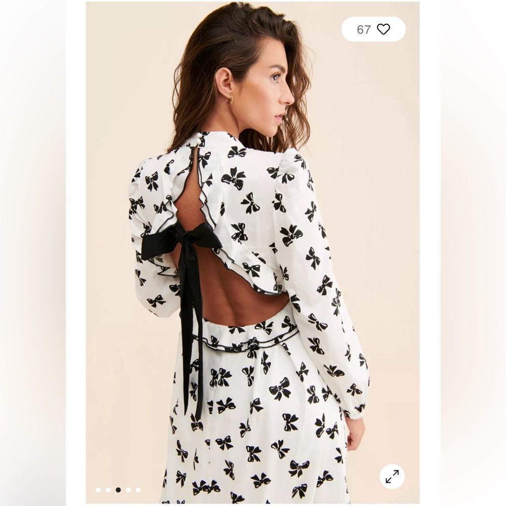Sister Jane Brooklyn Bow Maxi Dress